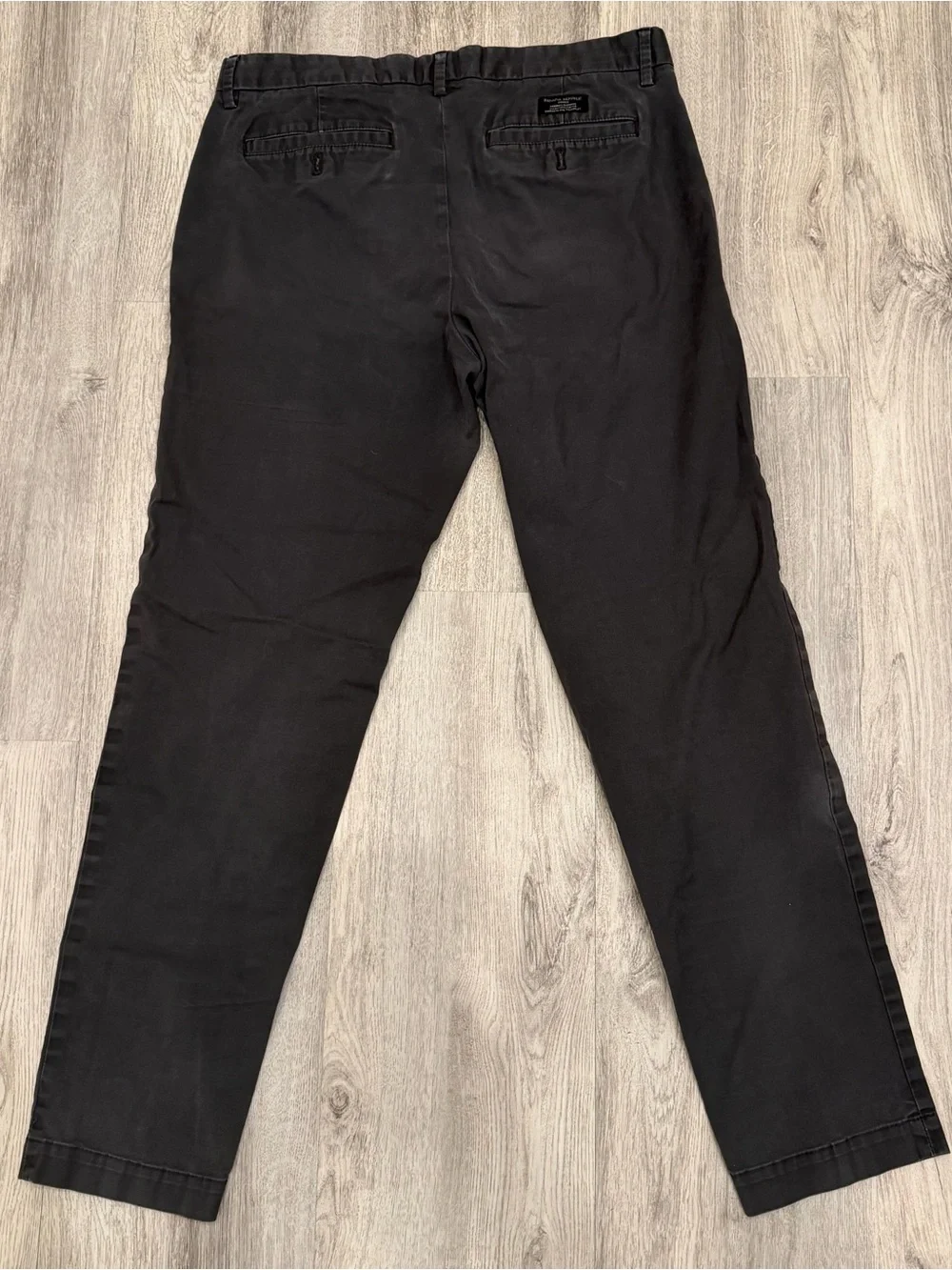 Banana Republic Gray Chino Pants‎ 33x32 Slim Straight Fit
